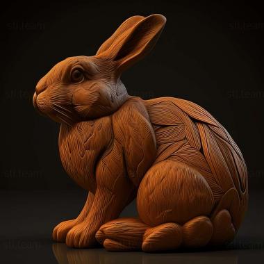 3D model Rabbit (STL)